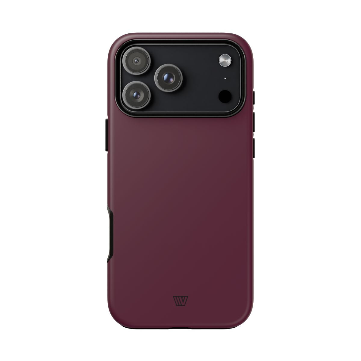 Tough Phone Case Wine Berry Protective Dual-Layer Polycarbonate Shell