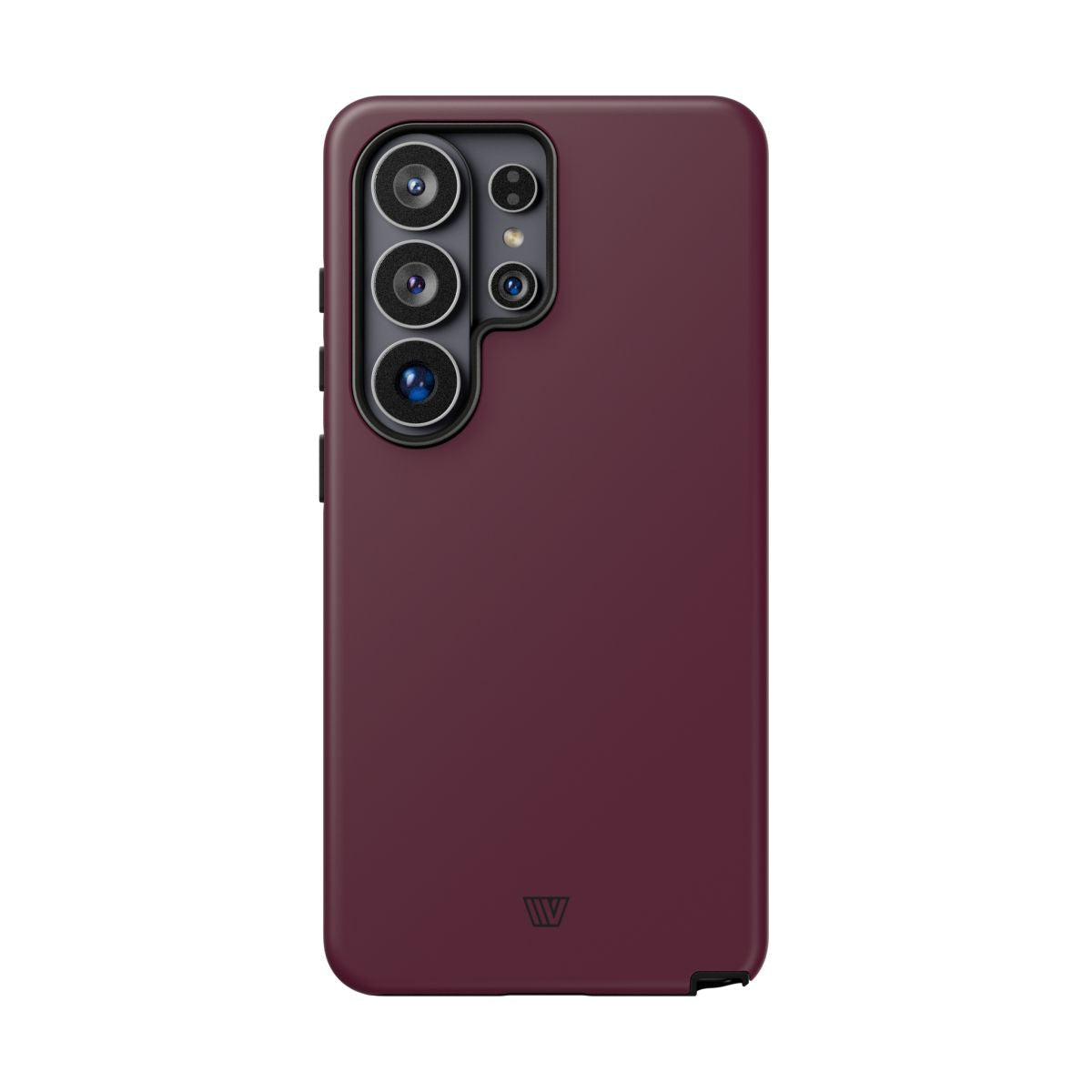 Tough Phone Case Wine Berry Protective Dual-Layer Polycarbonate Shell