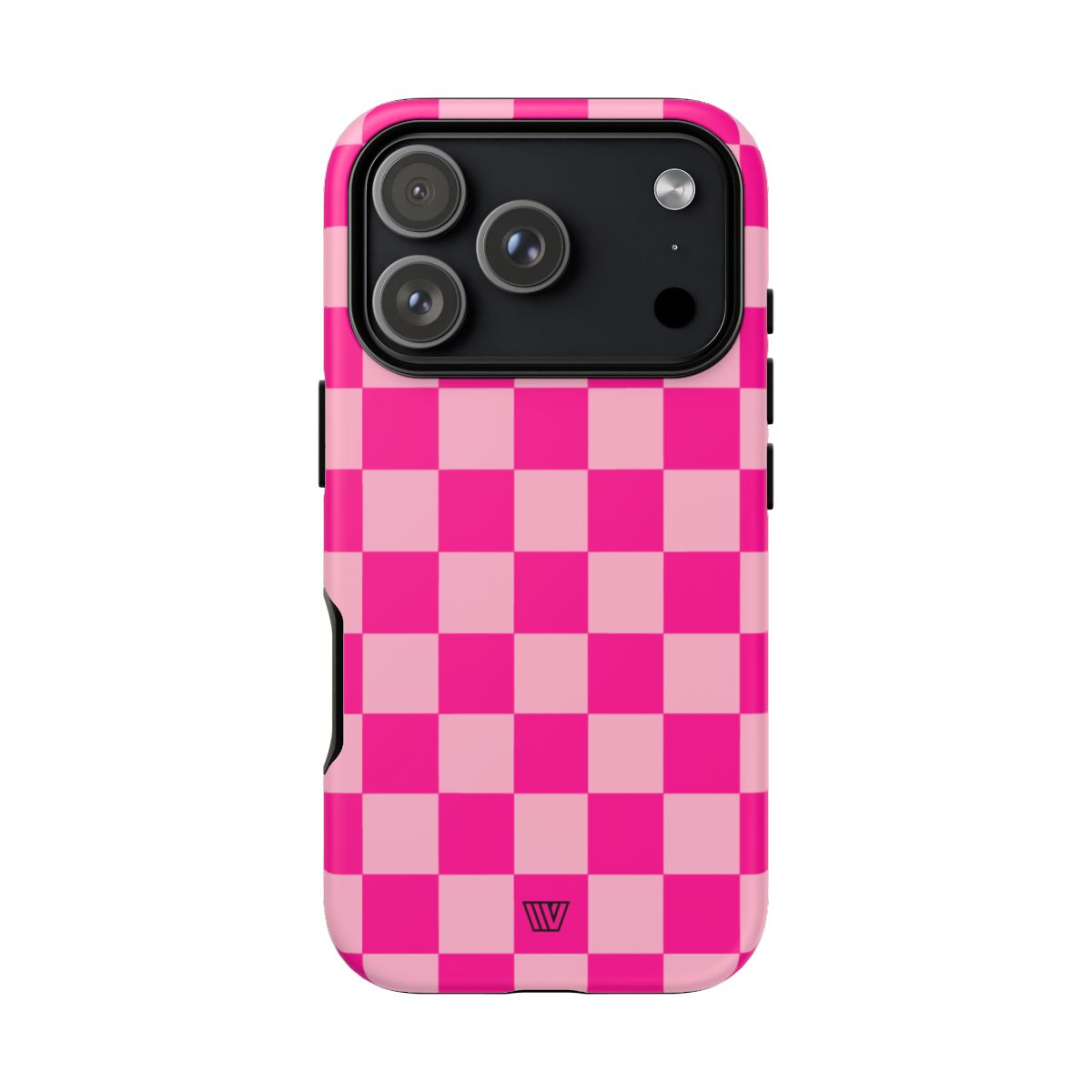 Hot Pink Checkerboard Tough Phone Case Trovvve