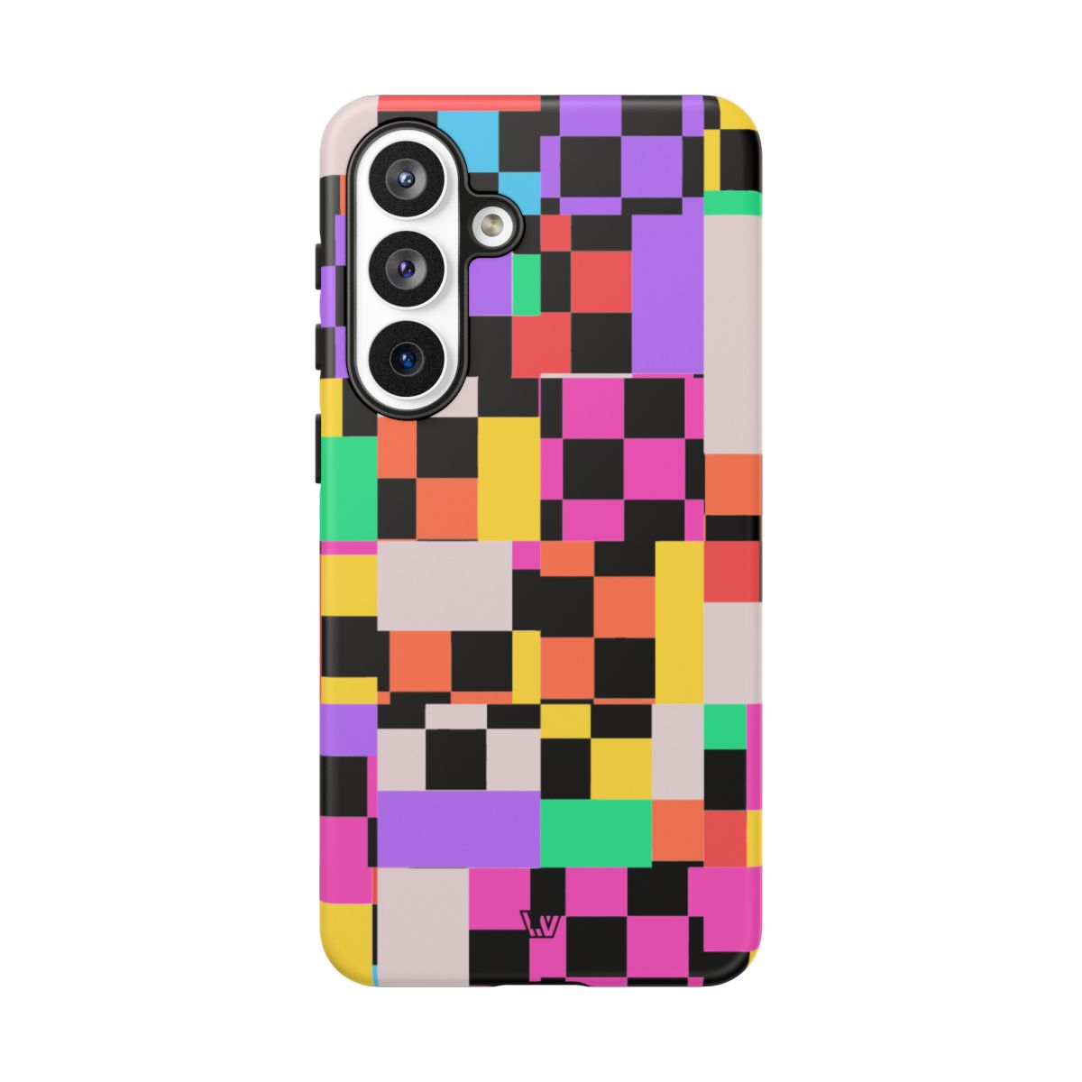 Mashed Up Checkerboard Tough Phone Case