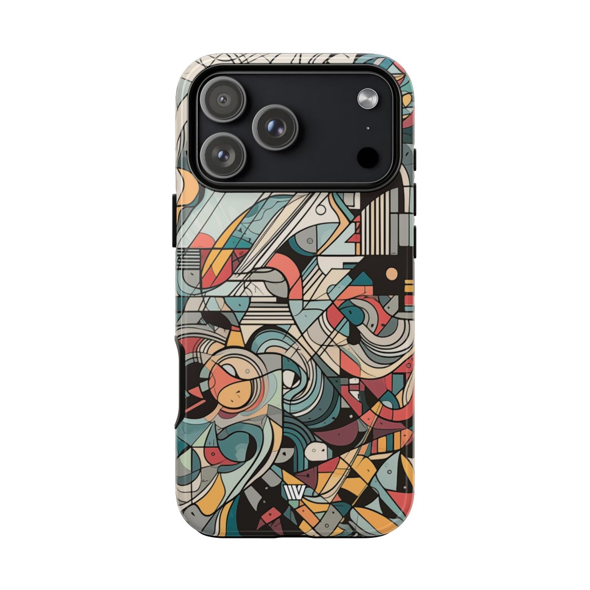 Abstract Doodle #2 Impact-Resistant Tough Phone Case