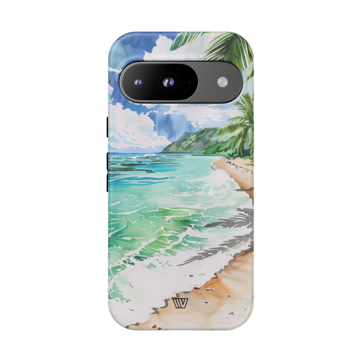Watercolor Beach Tough Phone Case