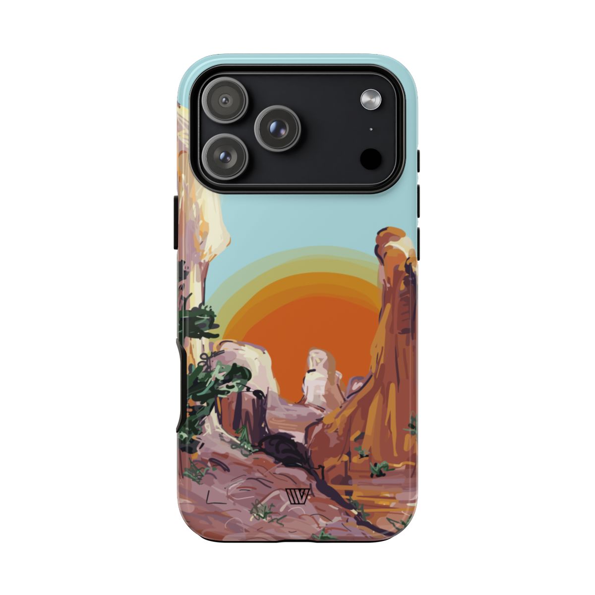 Tough Phone Case 8ft Drop Tested DESERT SUNRISE TROVVVE X EARTH FORMATIONS