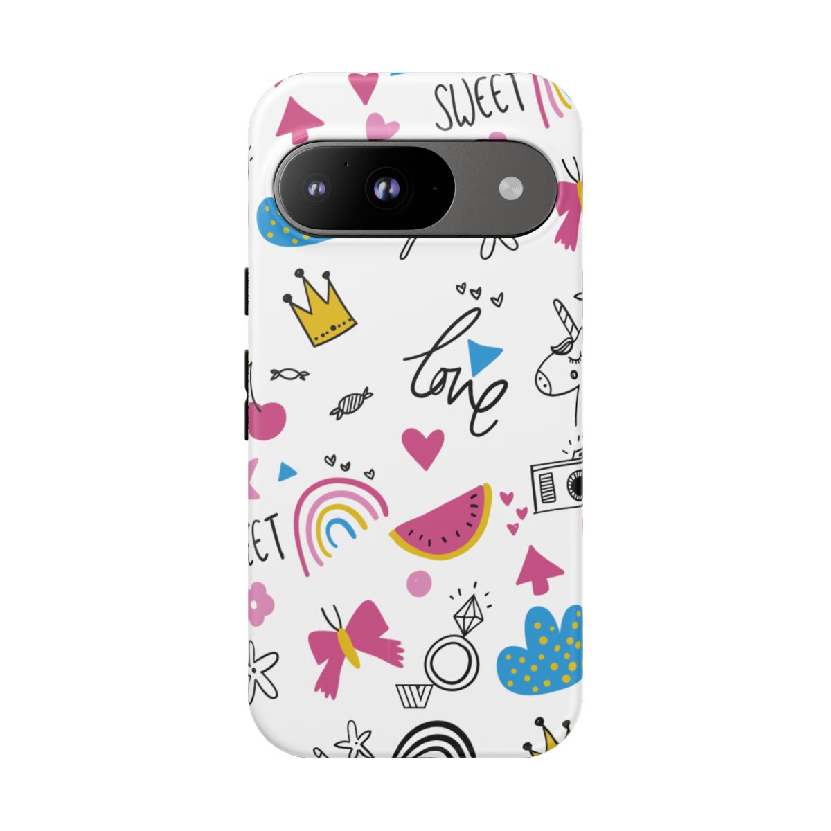 Tough Impact Resistant Phone Case SWEET LOVE