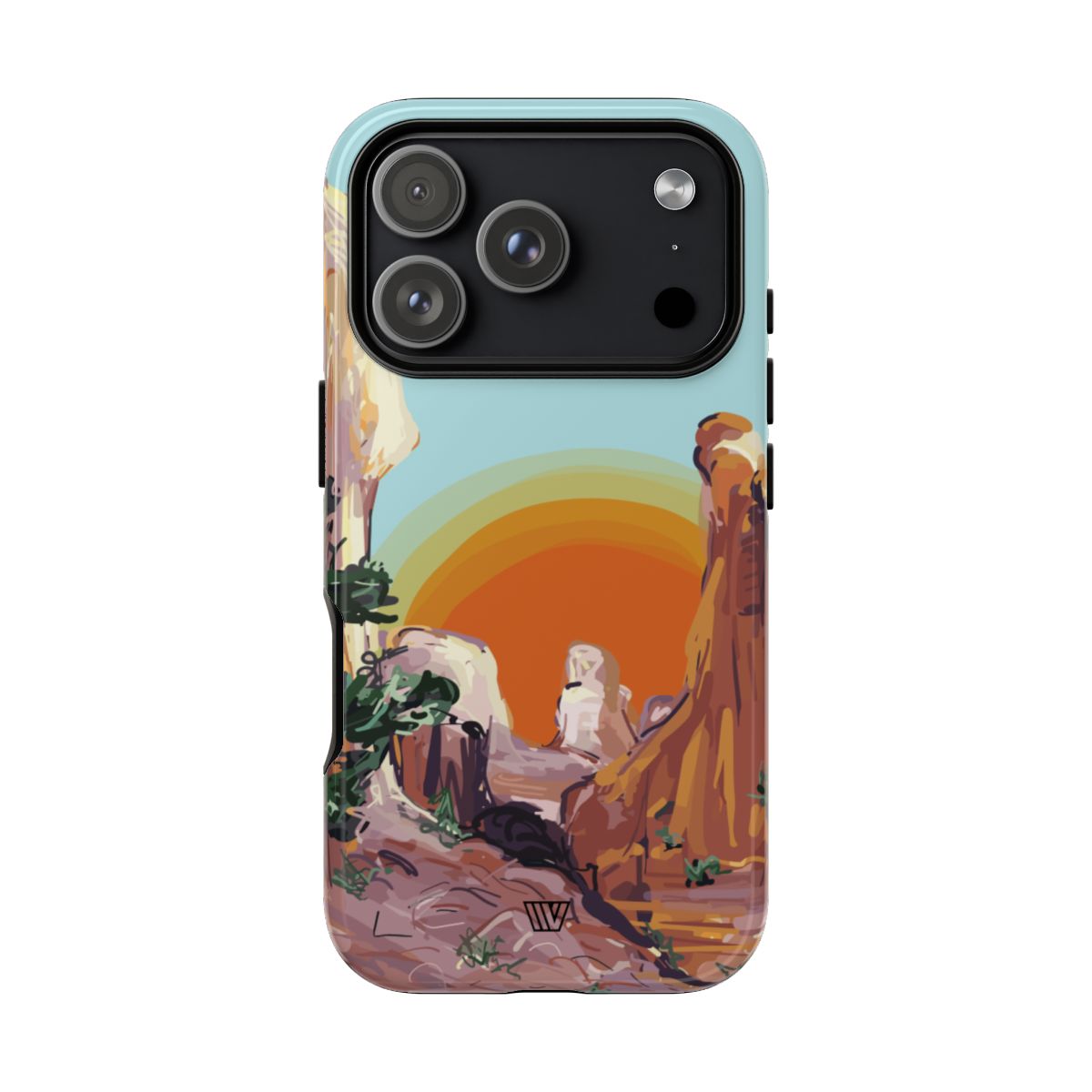 Tough Phone Case 8ft Drop Tested DESERT SUNRISE TROVVVE X EARTH FORMATIONS