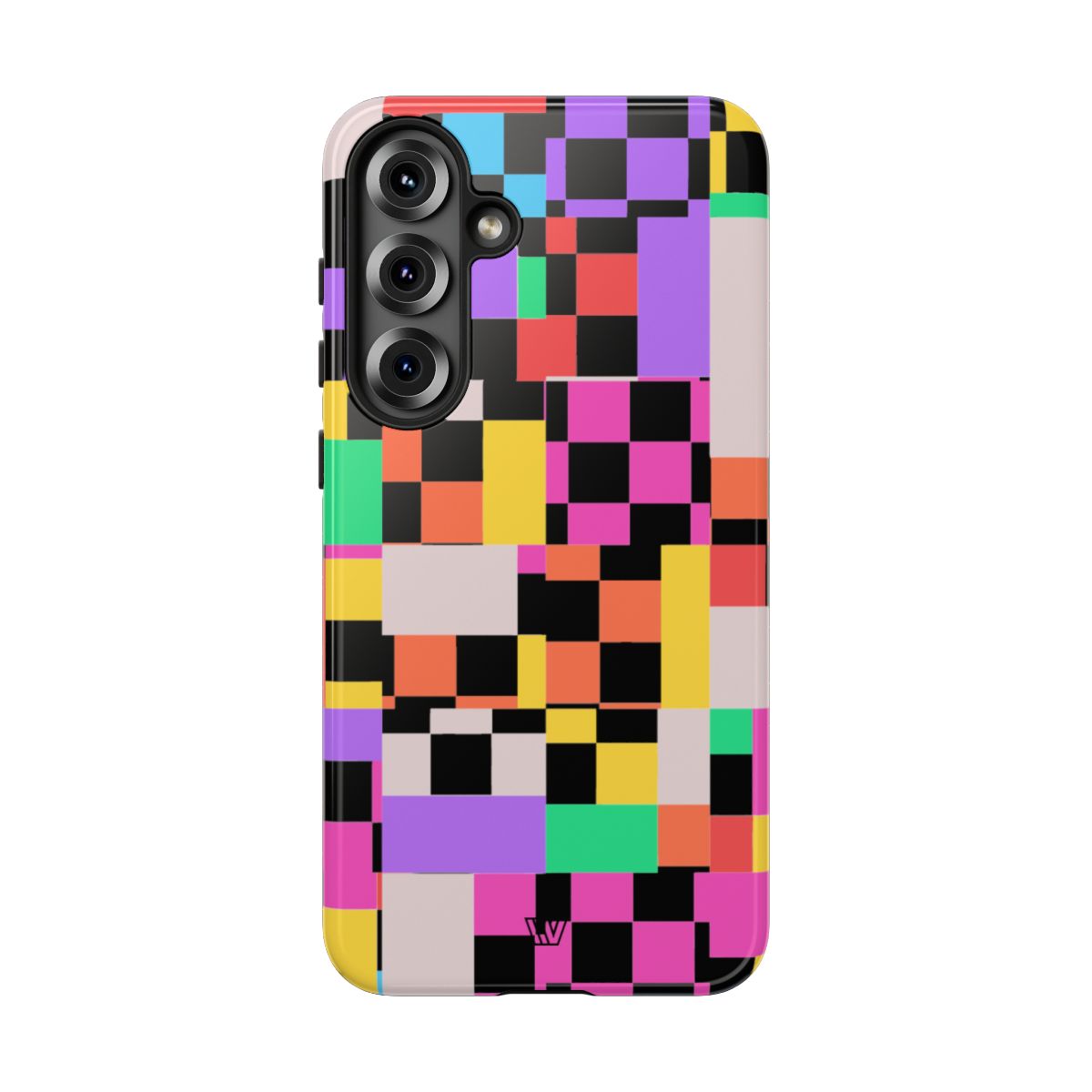 Mashed Up Checkerboard Tough Phone Case