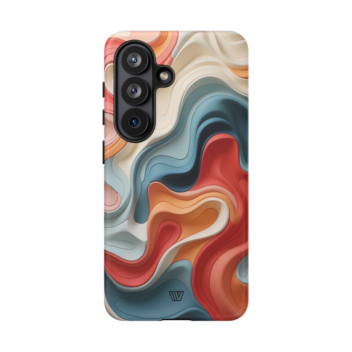 3D Colorful Clay Tough Phone Case