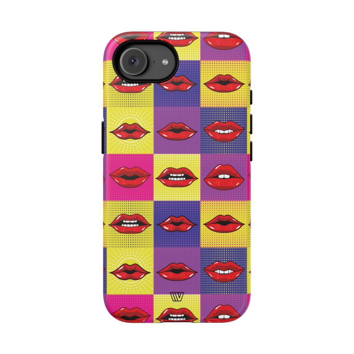Tough Phone Case Dual-layer Protection POP ART LIPS