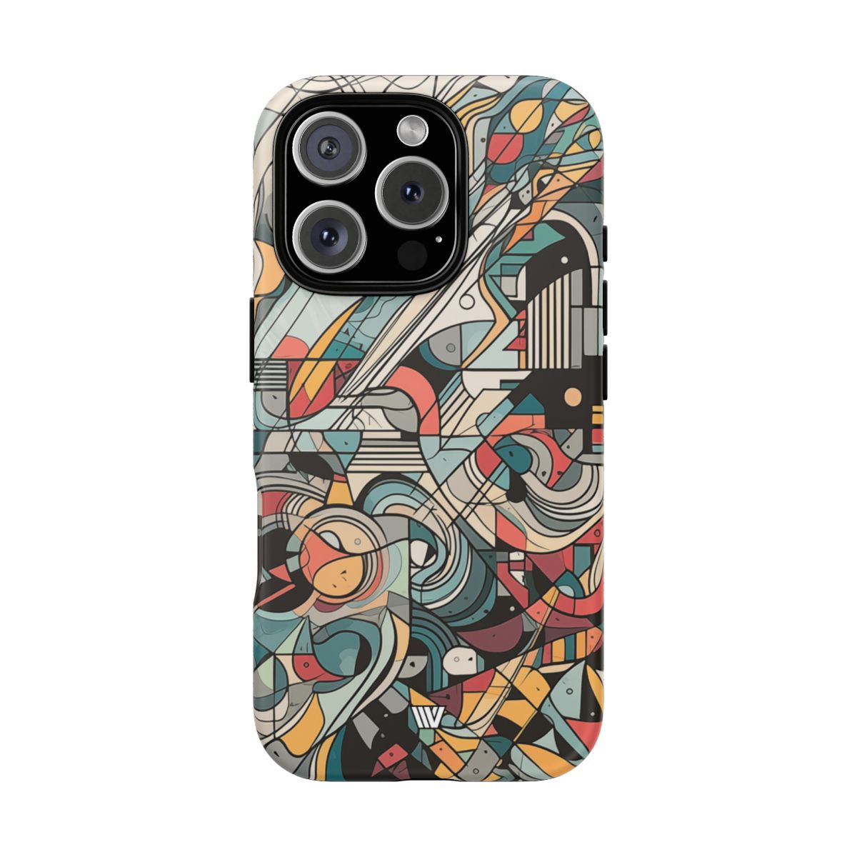 Abstract Doodle #2 Impact-Resistant Tough Phone Case