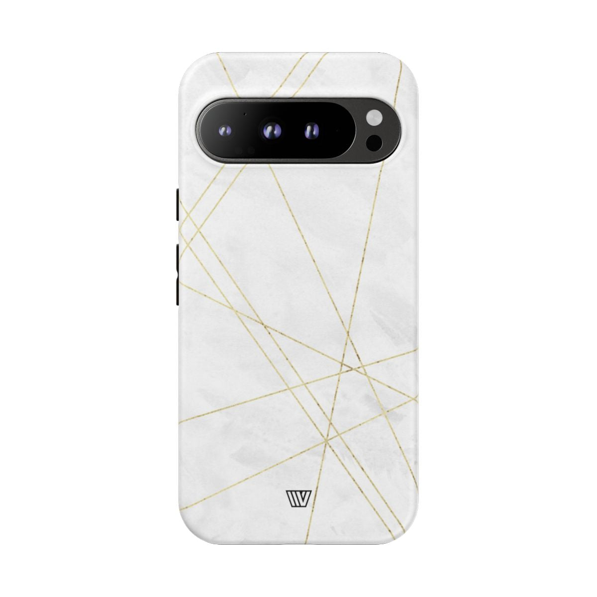 Tough Phone Case Impact Resistant Dual-Layer Shell GOLD LINES
