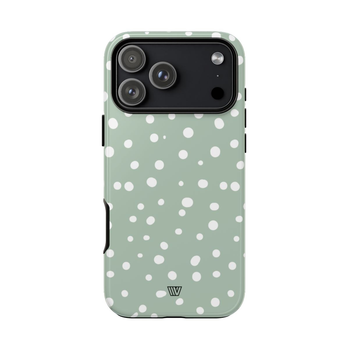 Pastel Green Dots Tough Phone Case