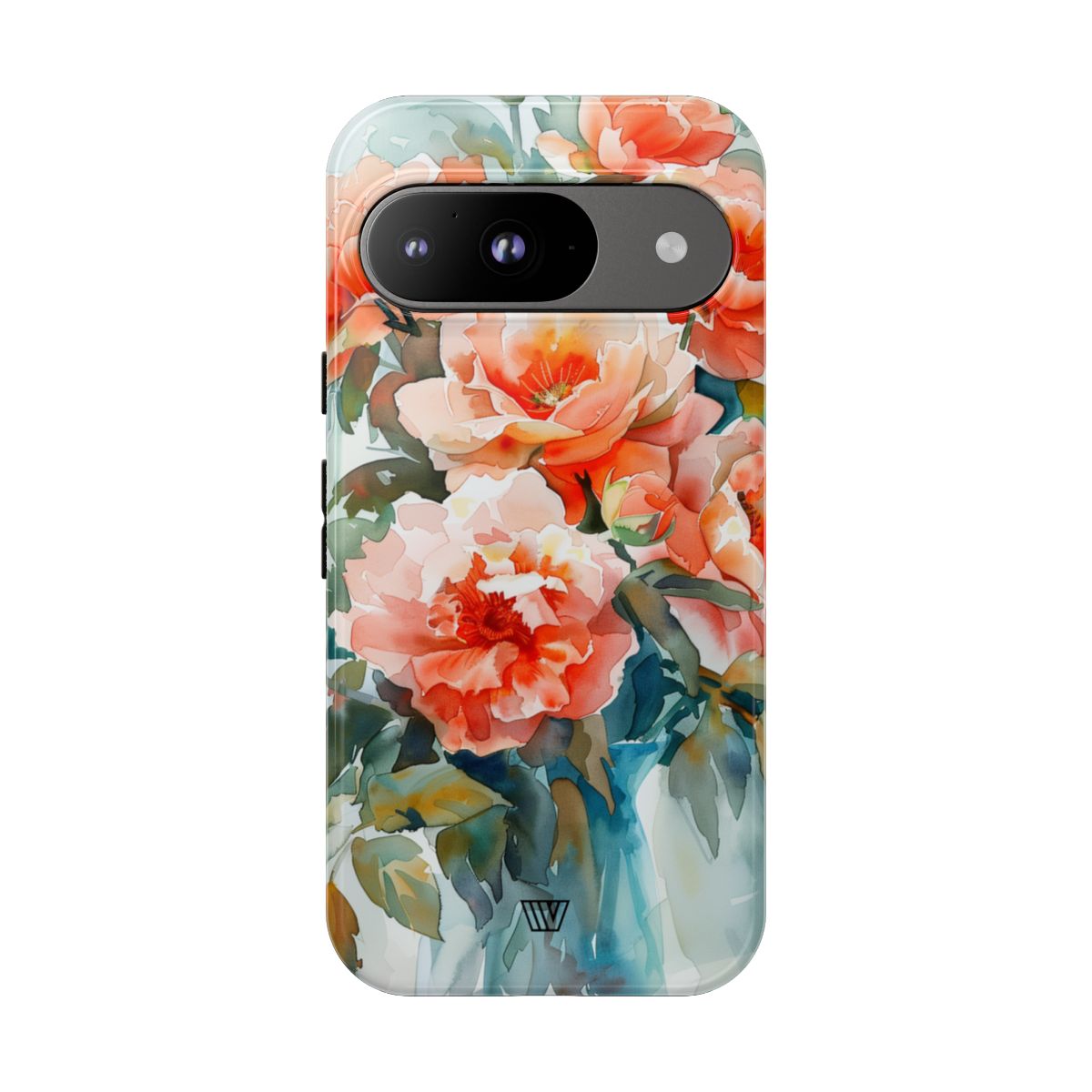 Tough Phone Case Dual-Layer Impact Resistant PEONY DREAMS