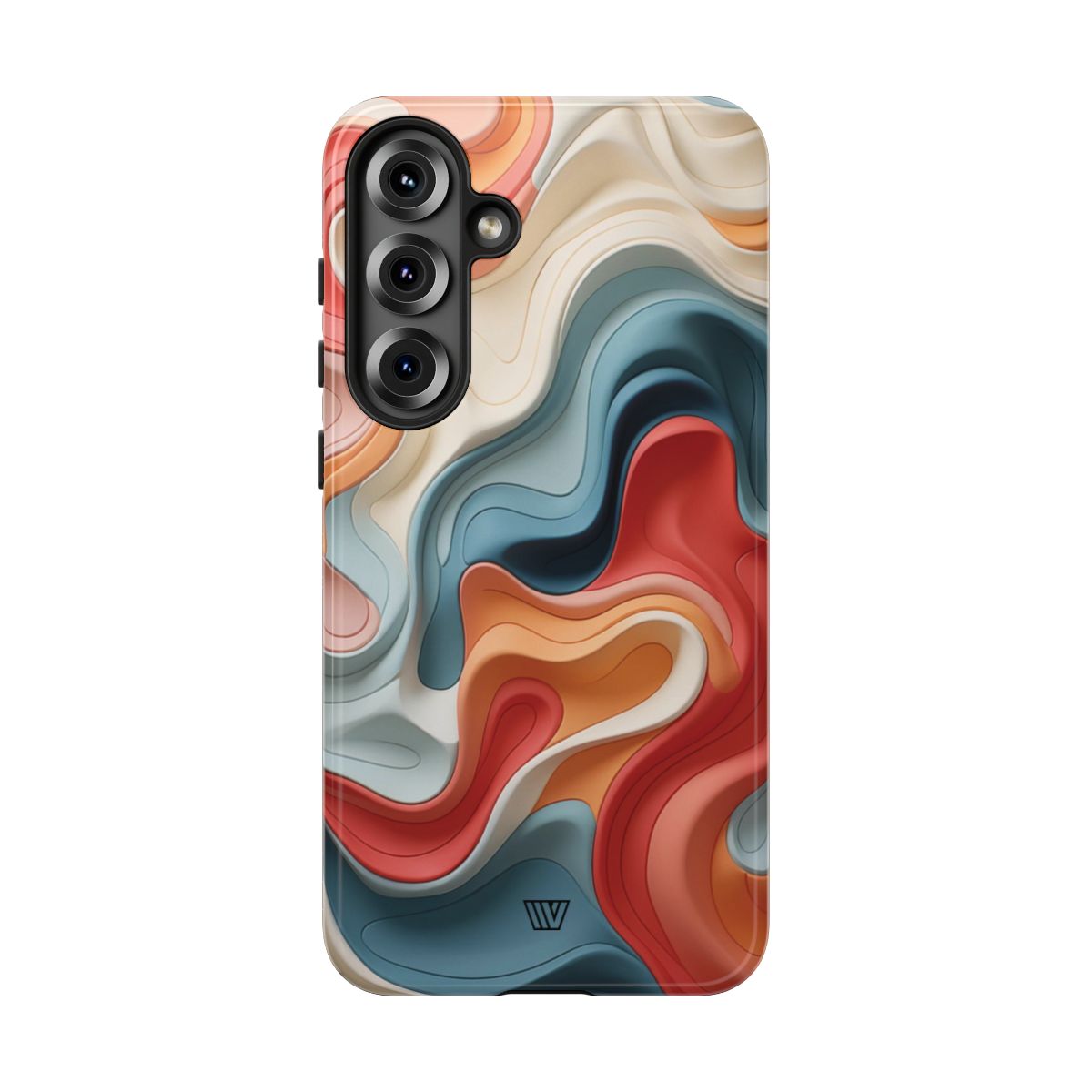 3D Colorful Clay Tough Phone Case