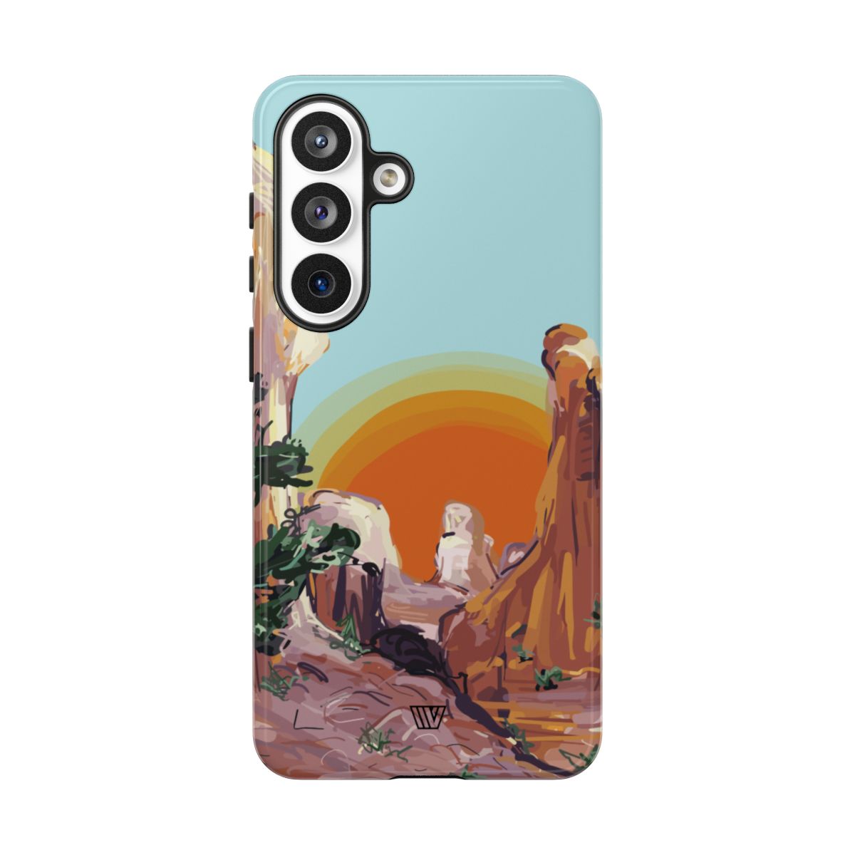 Tough Phone Case 8ft Drop Tested DESERT SUNRISE TROVVVE X EARTH FORMATIONS