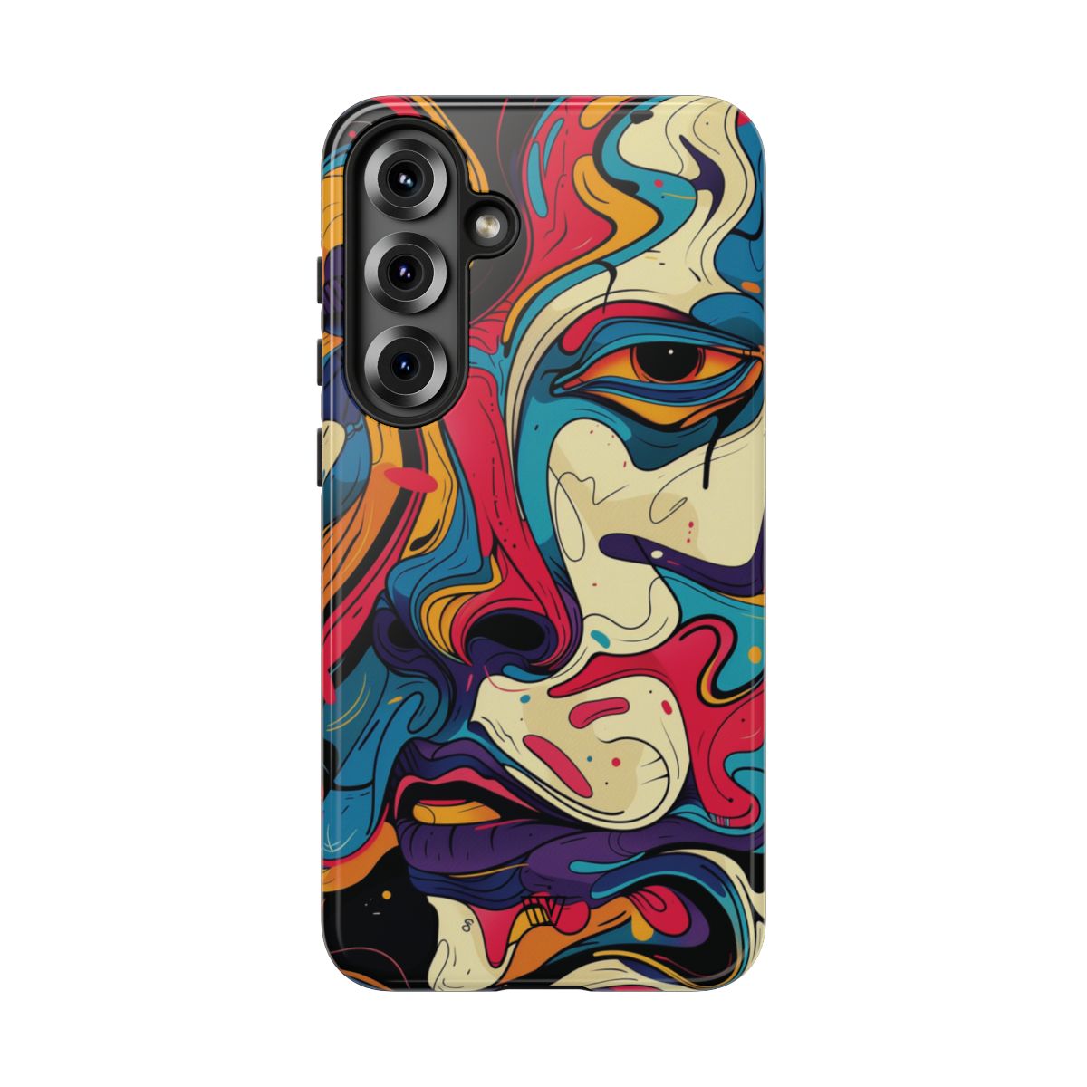 Tough Impact Resistant Phone Case ABSTRACT GAZE