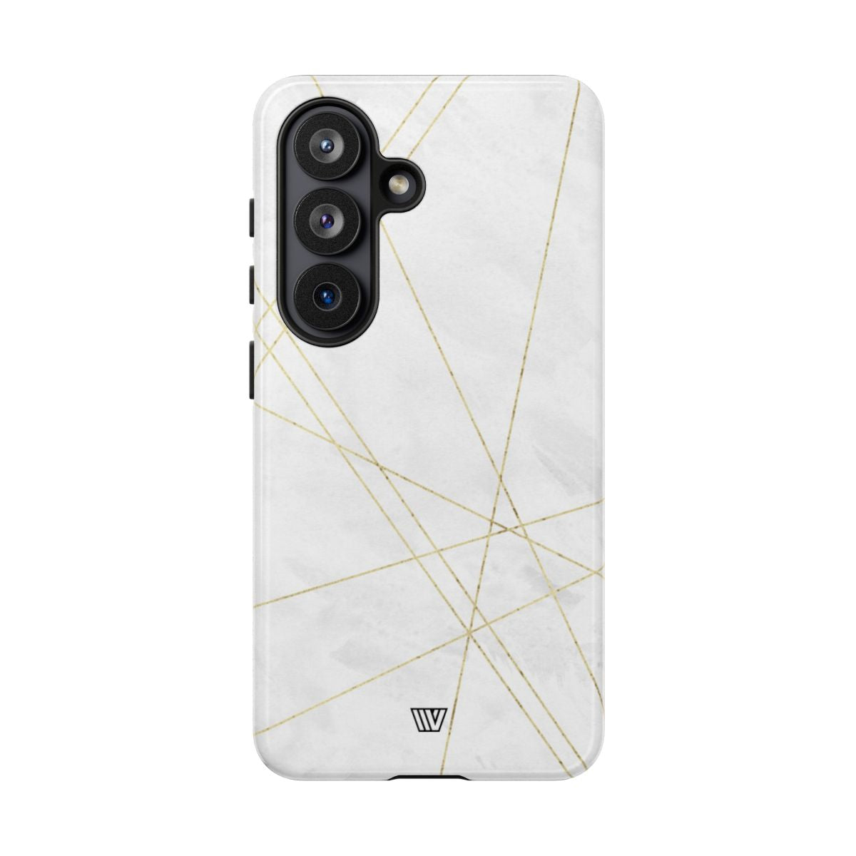 Tough Phone Case Impact Resistant Dual-Layer Shell GOLD LINES
