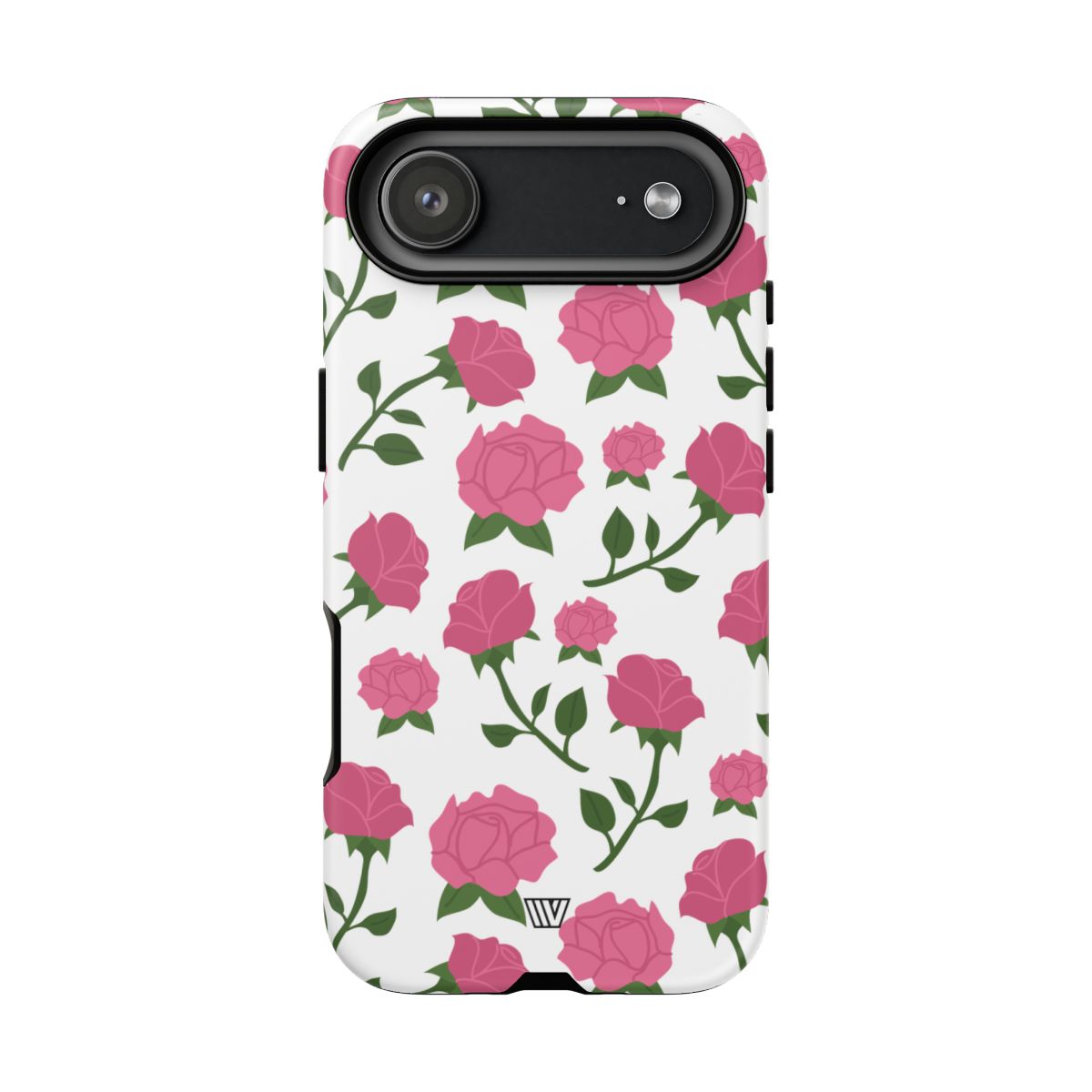 Pink Roses Tough Phone Case Dual-Layer Protective Trovvve