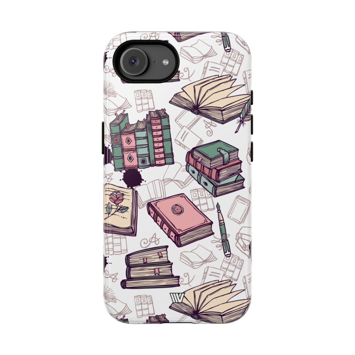Tough Phone Case Impact Resistant Dual-layer Protective - BOOK LOVER