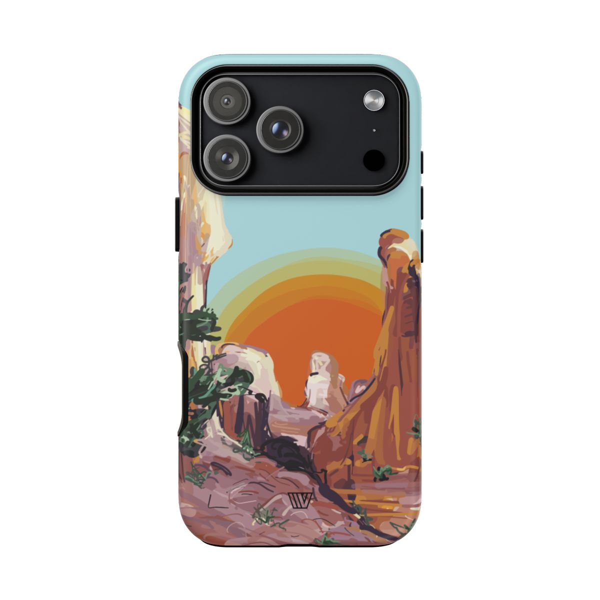 Tough Phone Case 8ft Drop Tested DESERT SUNRISE TROVVVE X EARTH FORMATIONS