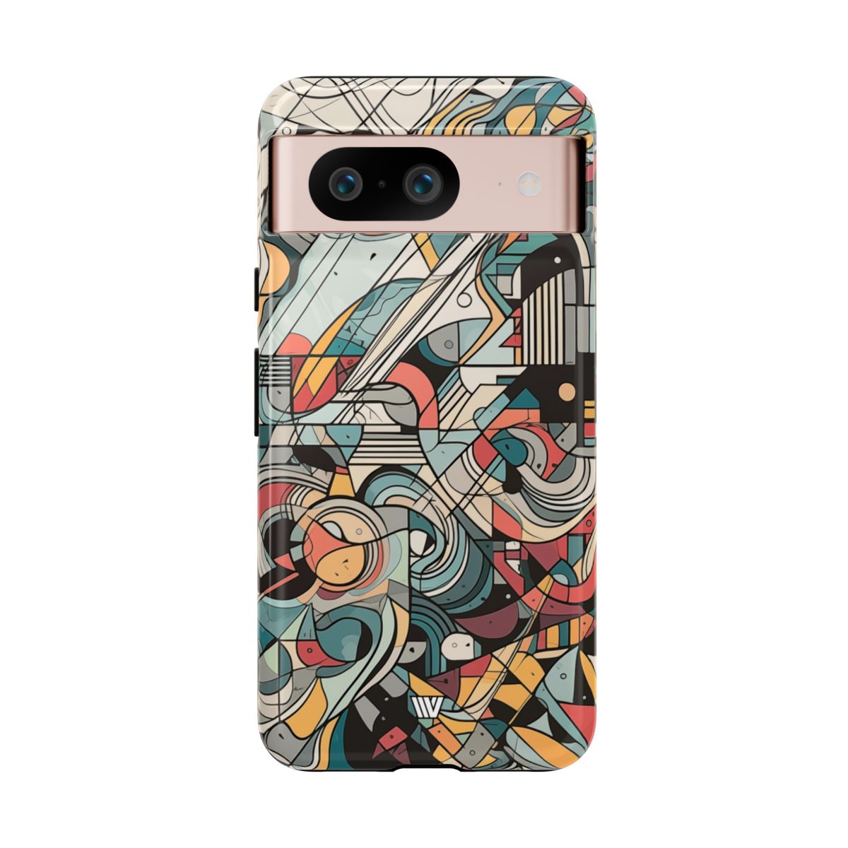 Abstract Doodle #2 Impact-Resistant Tough Phone Case