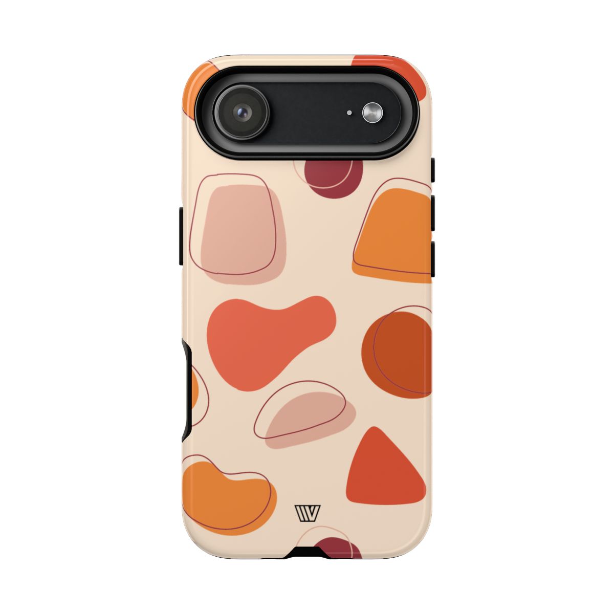 Tough Impact-Resistant Phone Case with Dual Layer WARM SHAPES