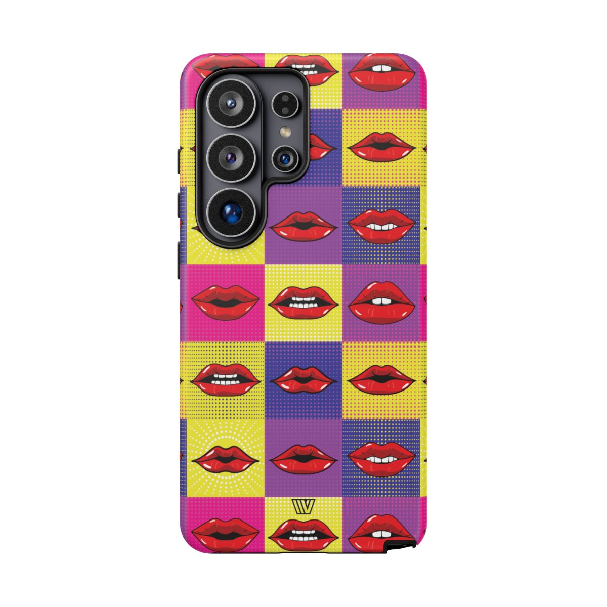 Tough Phone Case Dual-layer Protection POP ART LIPS