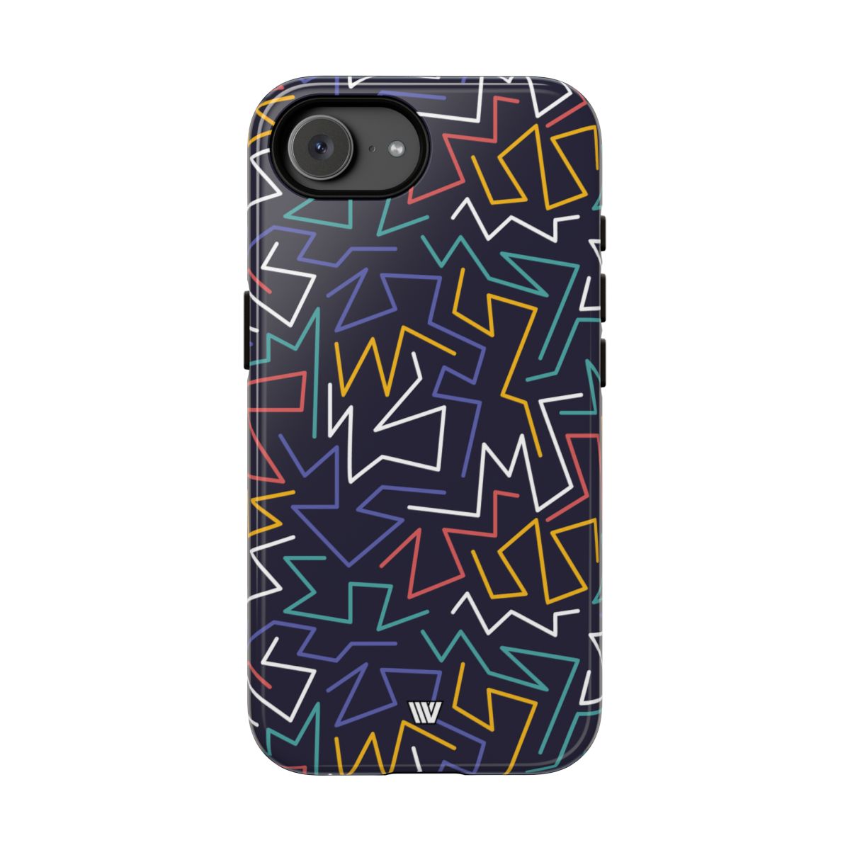 Tough Impact Resistant Phone Case ZIGZAG NIGHT