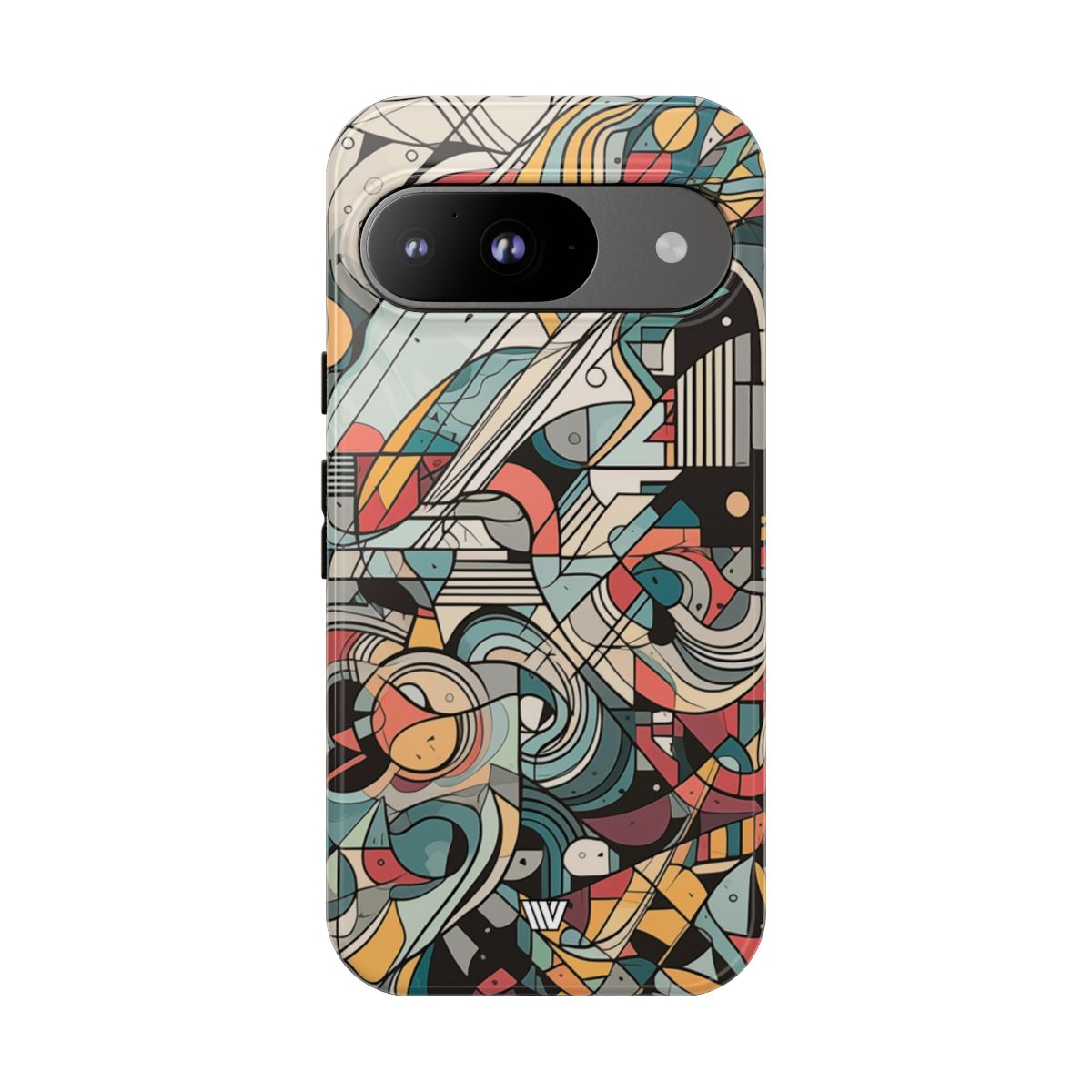 Abstract Doodle #2 Impact-Resistant Tough Phone Case