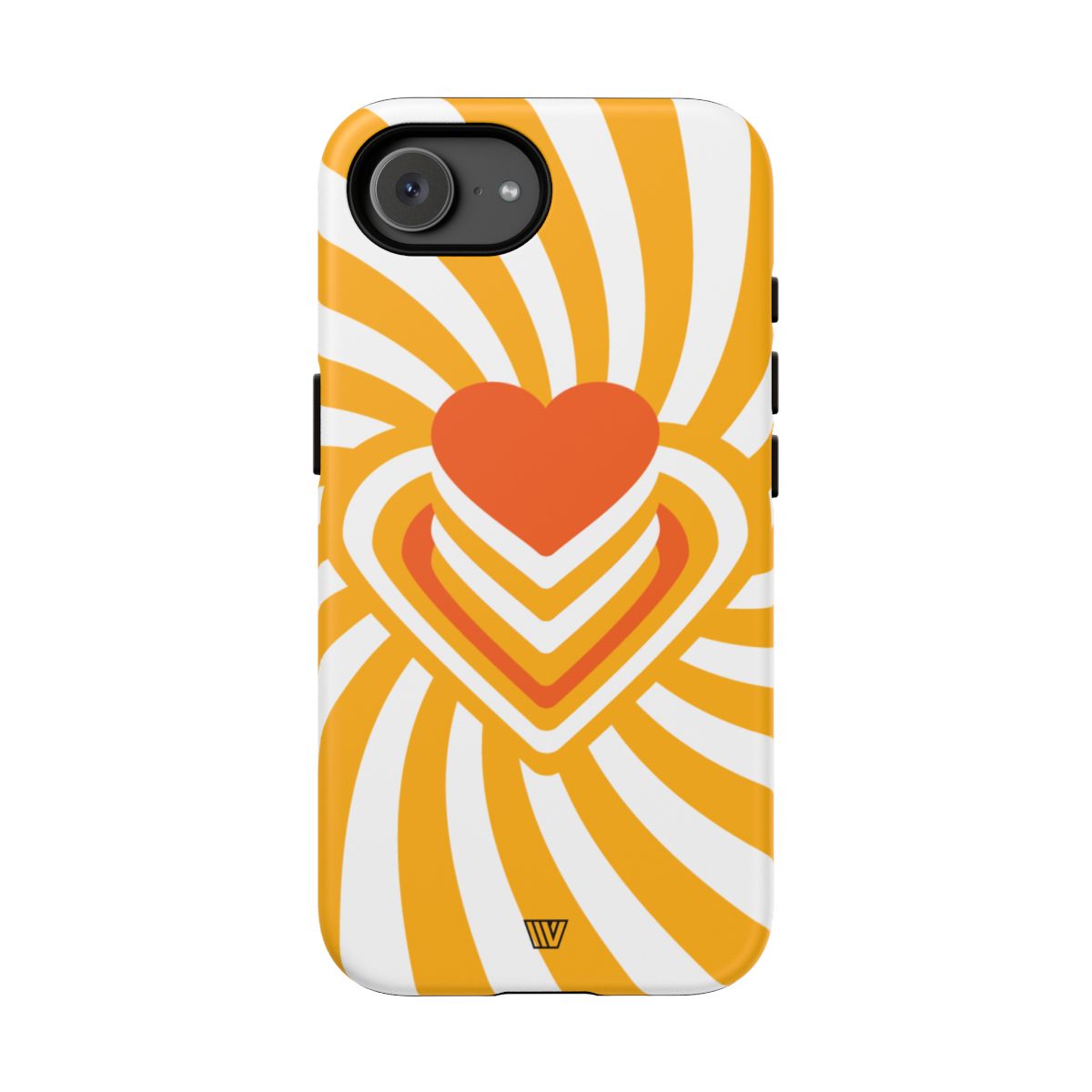 Tough Impact-Resistant Phone Case HEART RAY STACK