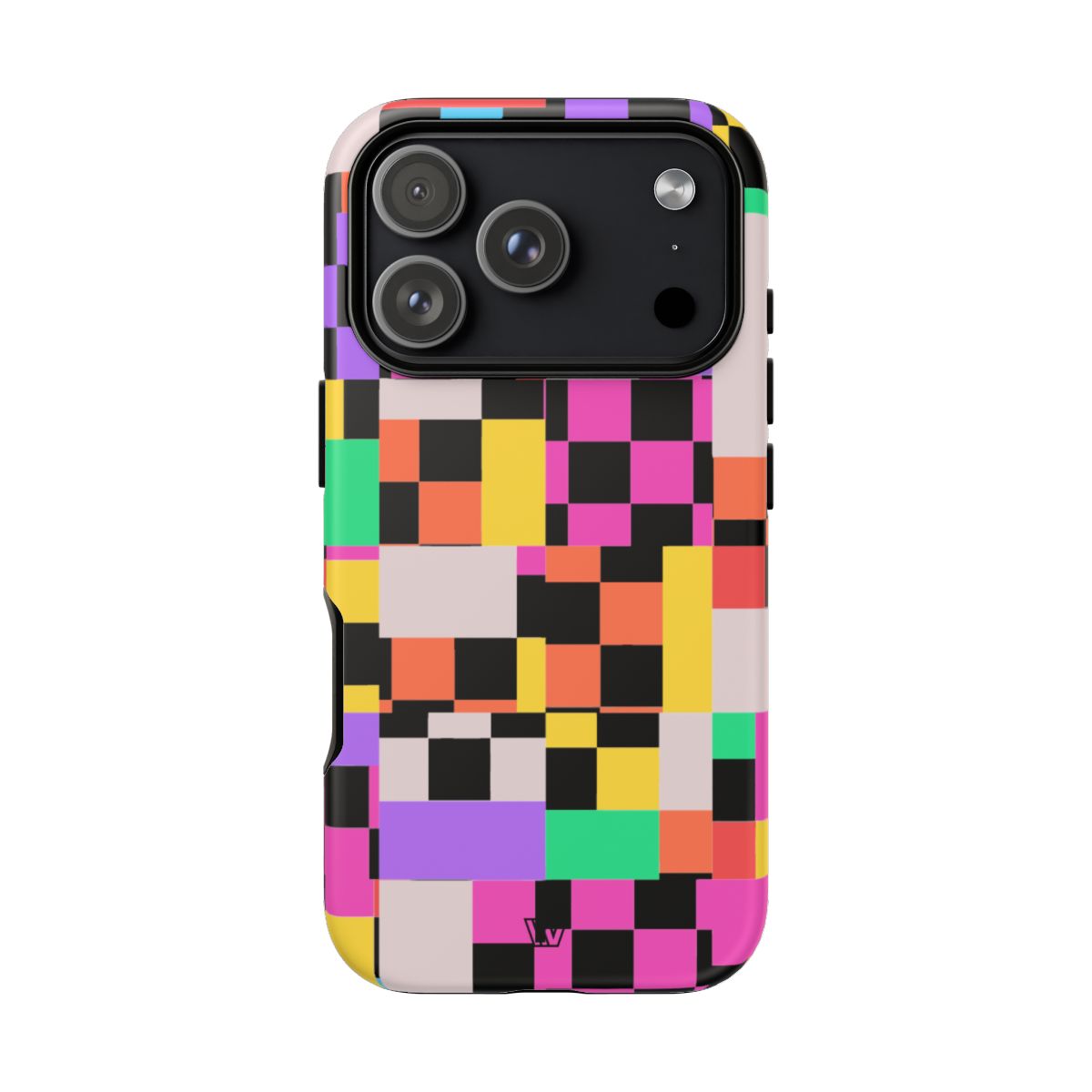 Mashed Up Checkerboard Tough Phone Case