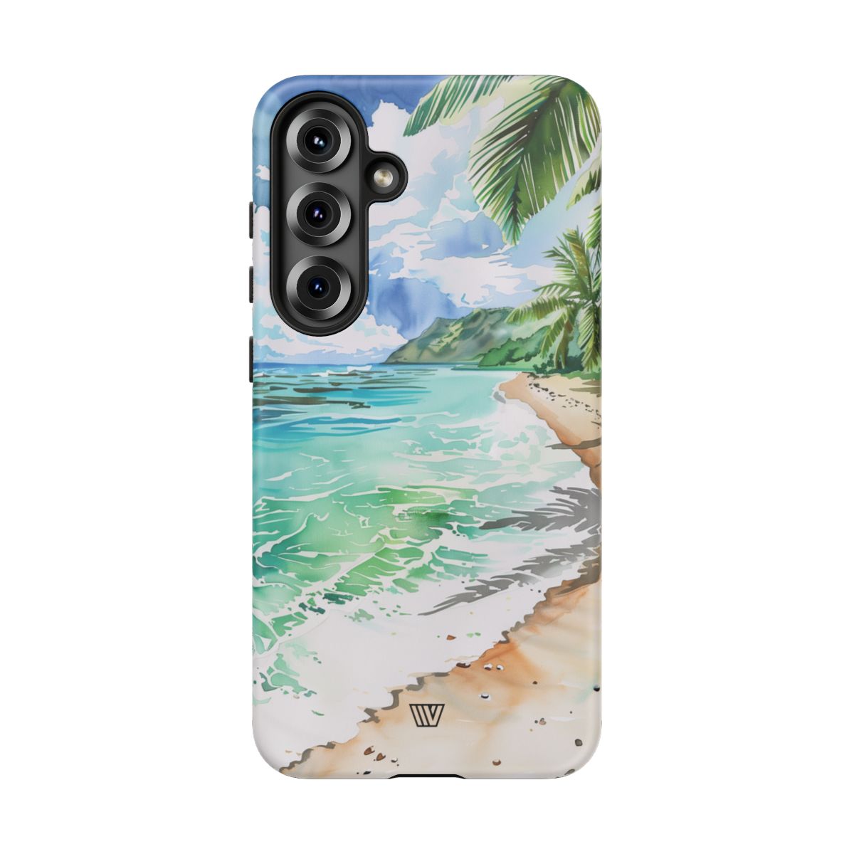 Watercolor Beach Tough Phone Case