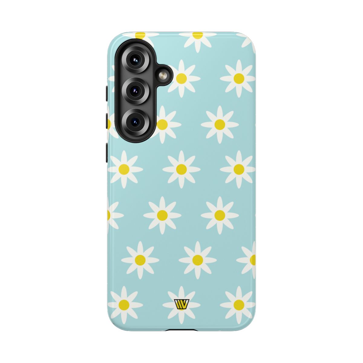 Tough Phone Case Dual Layer Impact Resistant DOODLE DAISY