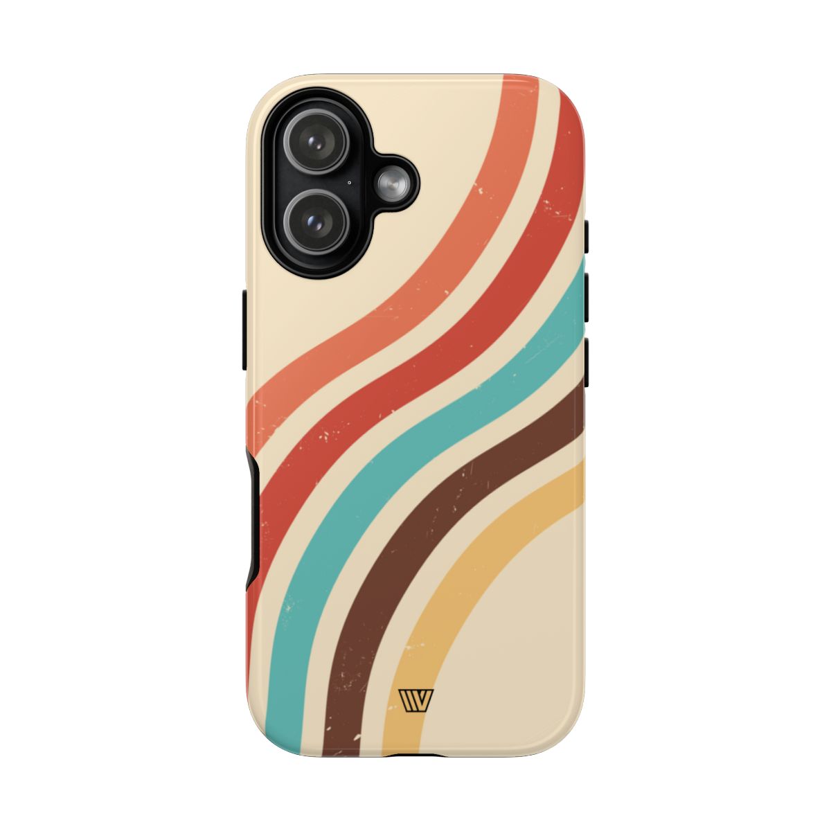 Vintage Stripe Tough Durable Phone Case