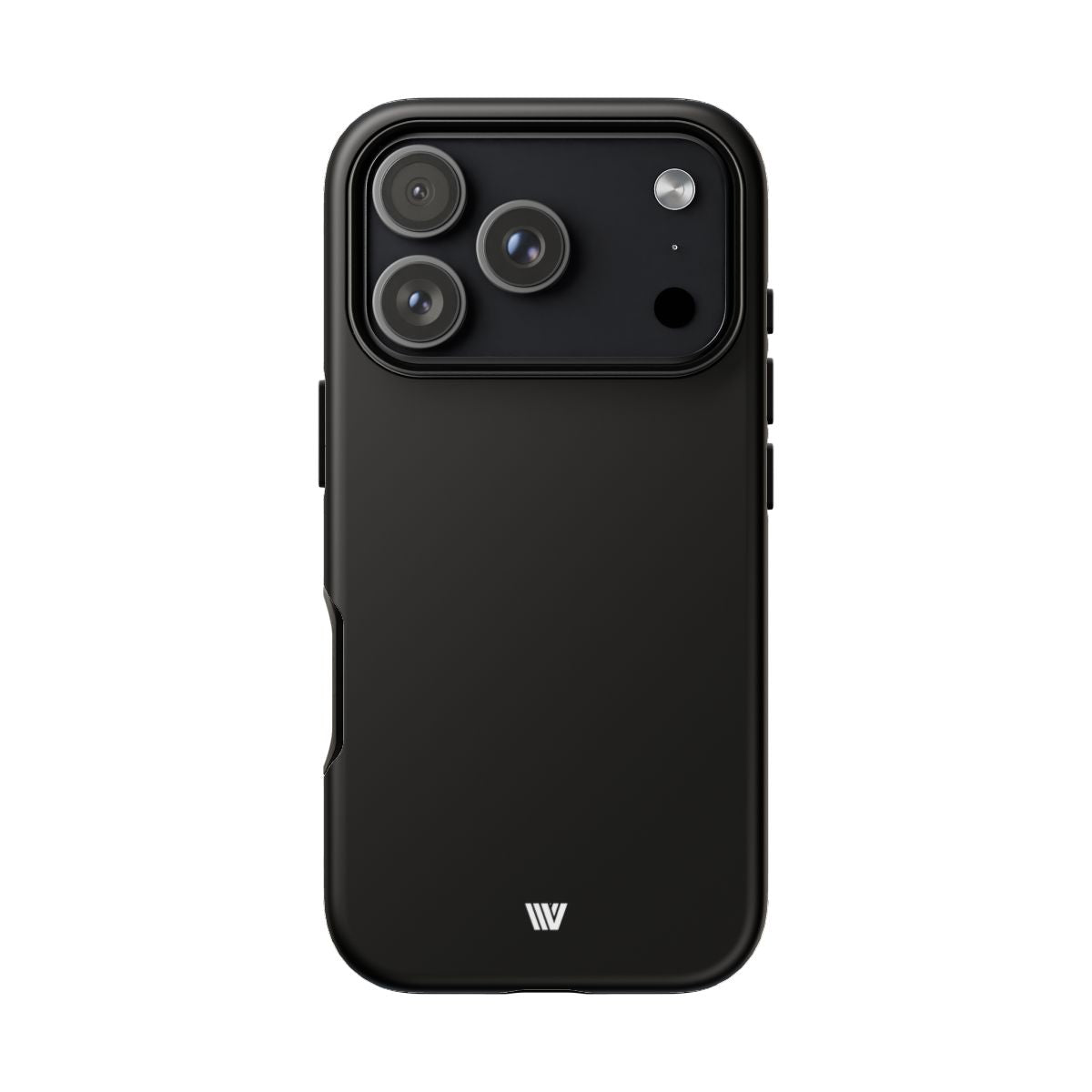 Tough Phone Case Impact Resistant Dual-Layer JET BLACK