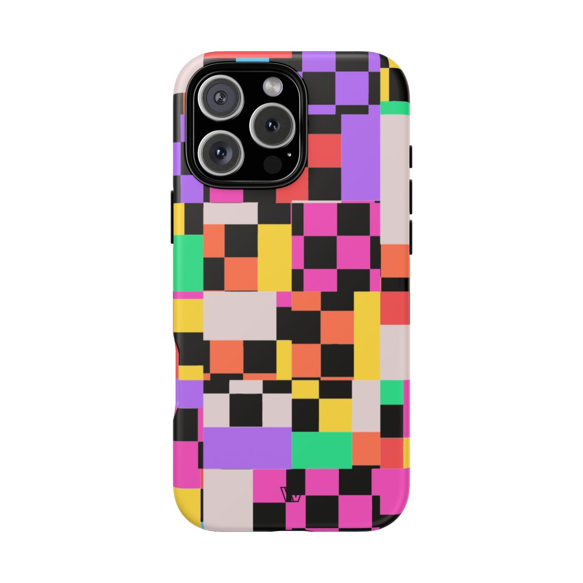 Mashed Up Checkerboard Tough Phone Case
