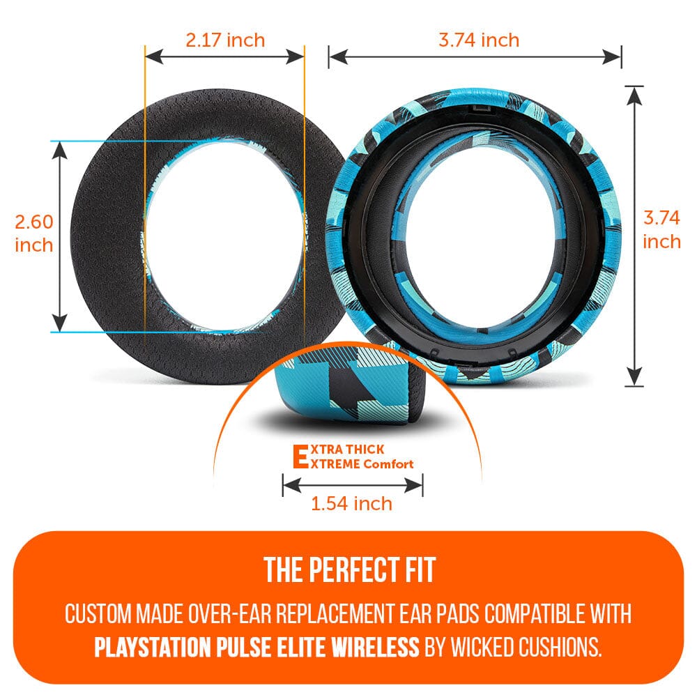 Cooling Gel Earpads PlayStation Pulse Elite Wireless WC FreeZe Pulse Elite