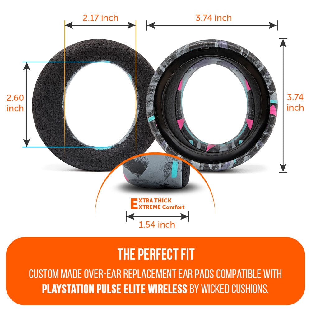 Cooling Gel Earpads PlayStation Pulse Elite Wireless WC FreeZe Pulse Elite