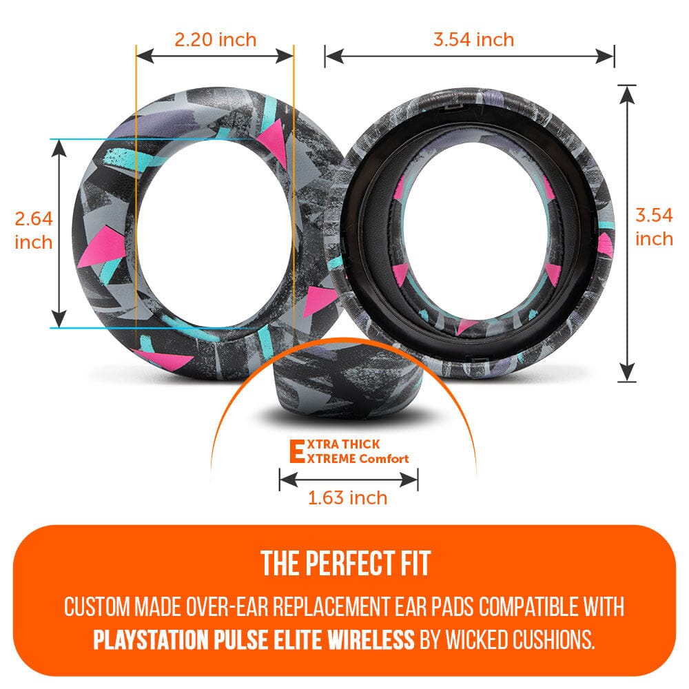 PlayStation Pulse Elite PU Leather Earpads WC PadZ Pulse Elite