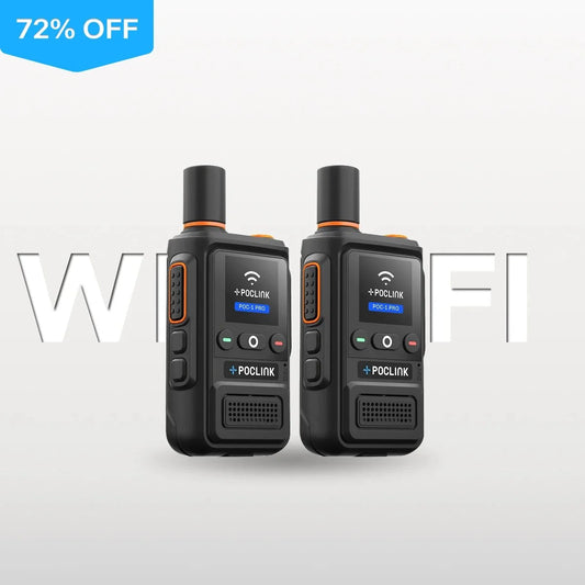POC-1 Pro 4G + Wi-Fi Hybrid Dual-Mode Walkie Talkie Poclink Radios