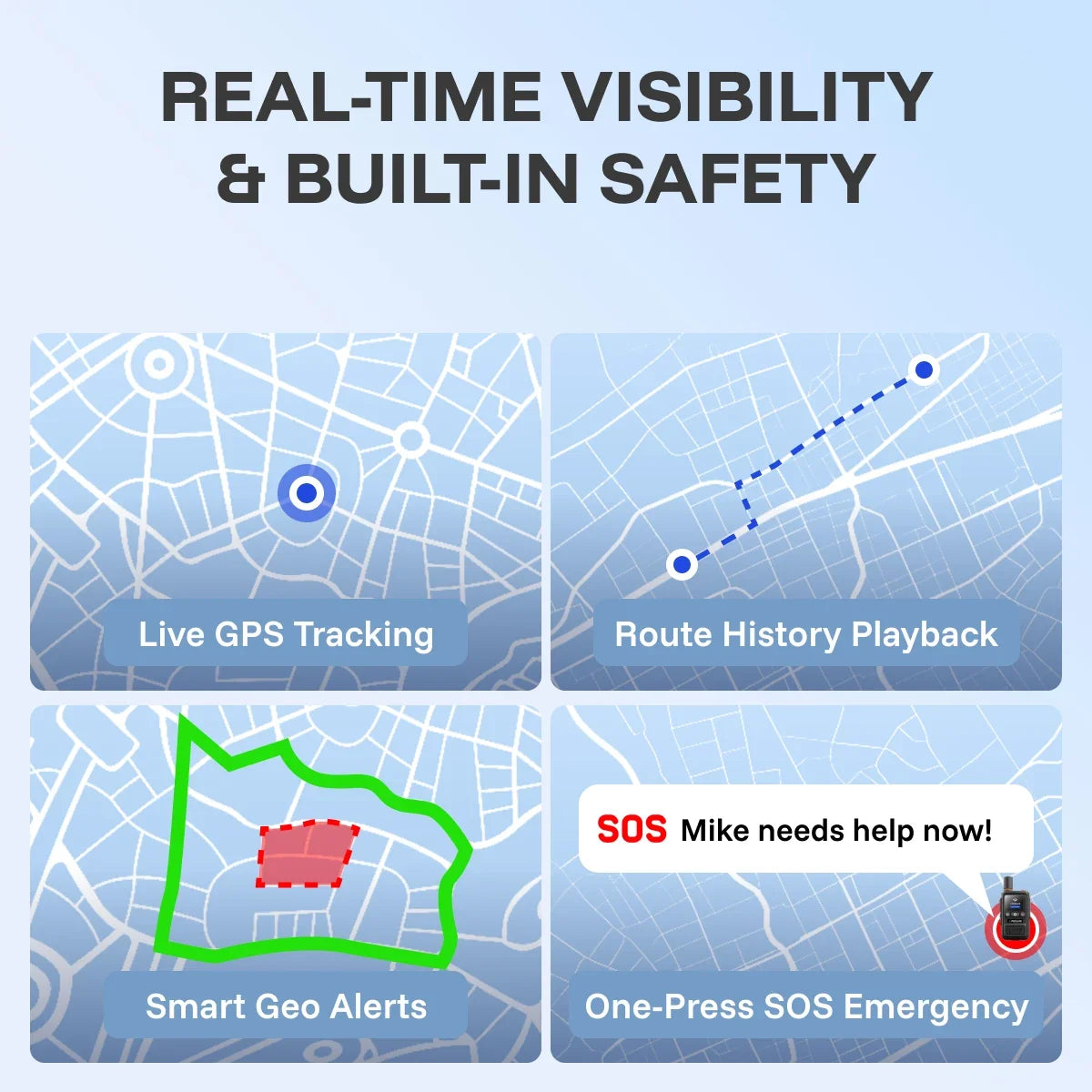POC-1 Pro 4G + Wi-Fi Hybrid Dual-Mode Walkie Talkie Poclink Radios