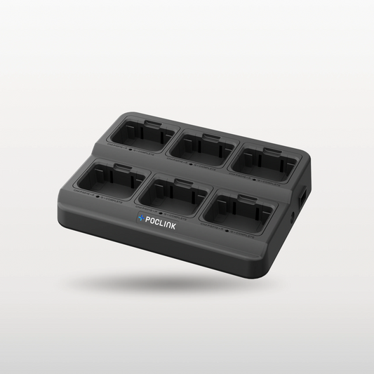 Poclink 6-Unit Multi Charger Multi-Charger for Poclink Radios