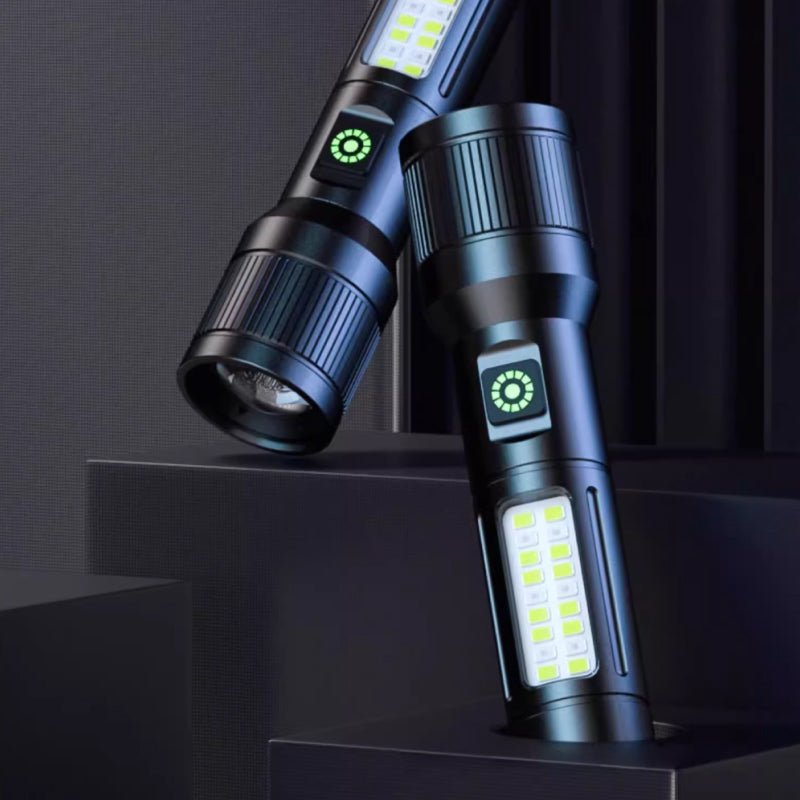 Emergency Flashlight Long-Lasting Beam Flashlight Poclink