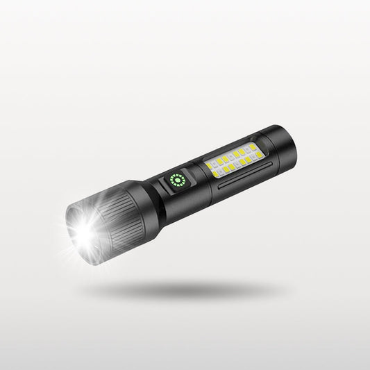 Emergency Flashlight Long-Lasting Beam Flashlight Poclink