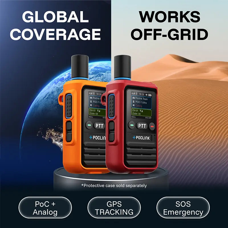 POC-1 Ultra 4G Analog Dual-Mode Walkie Talkie Poclink