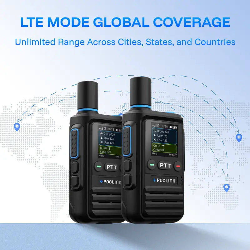 POC-1 Ultra 4G Analog Dual-Mode Walkie Talkie Poclink