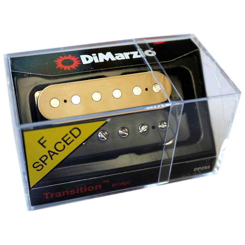 New - DiMarzio DP255FBC F-spaced Transition Bridge Pickup, Black/Cream