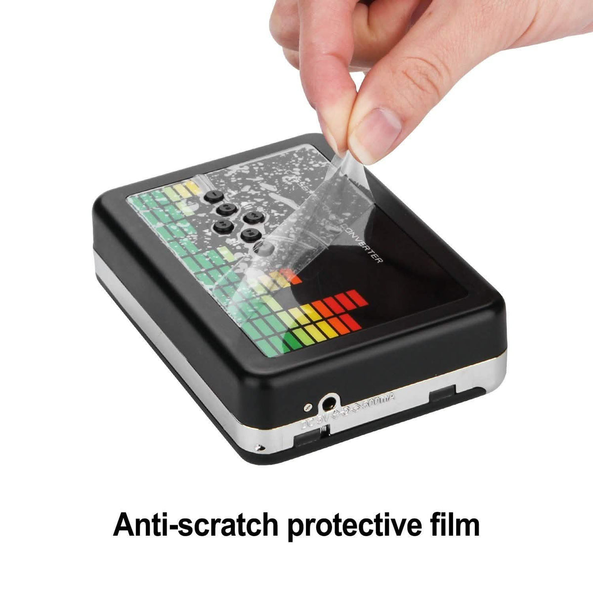 Portable Cassette Audio Tape-To-MP3 Converter Cassette Recorder