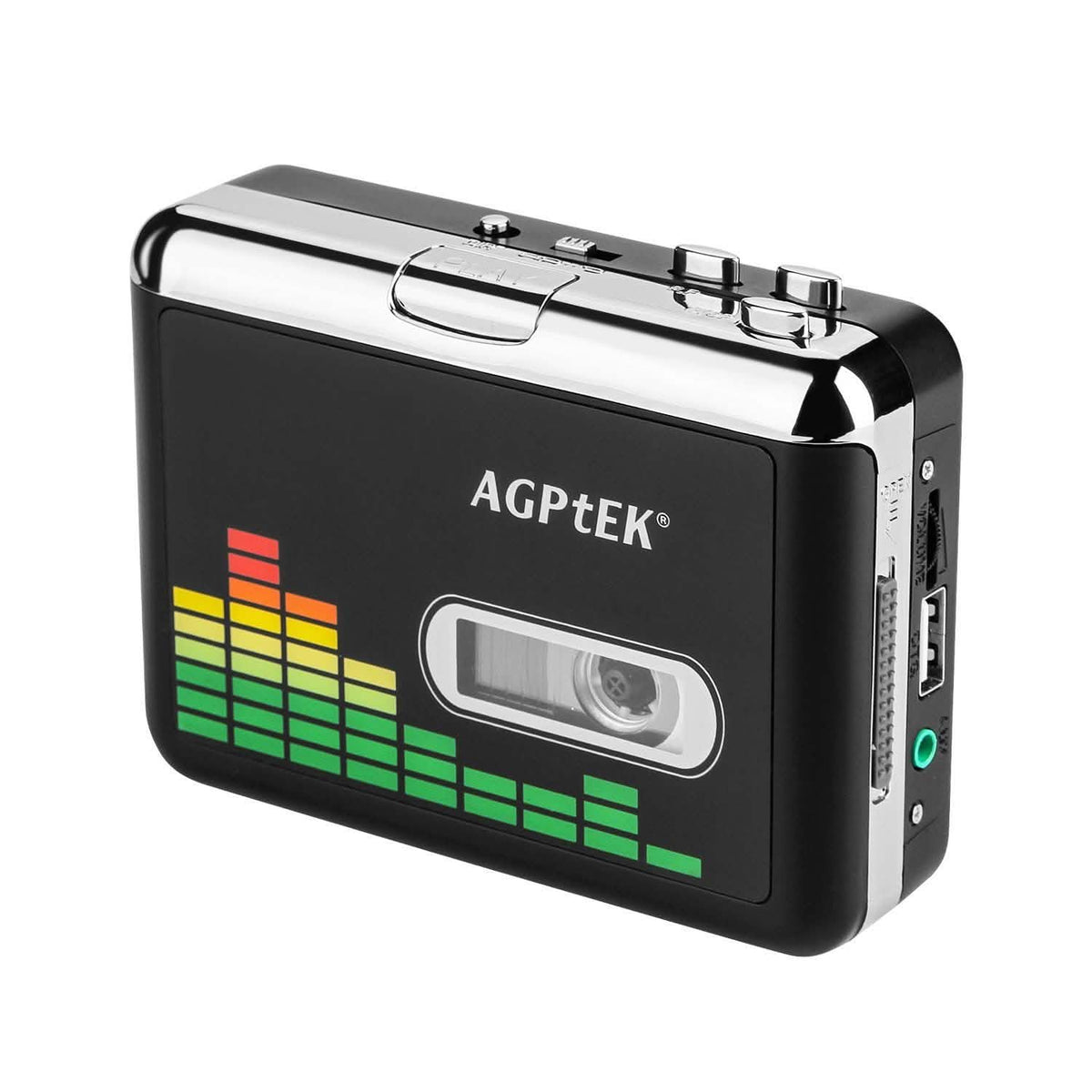 Portable Cassette Audio Tape-To-MP3 Converter Cassette Recorder