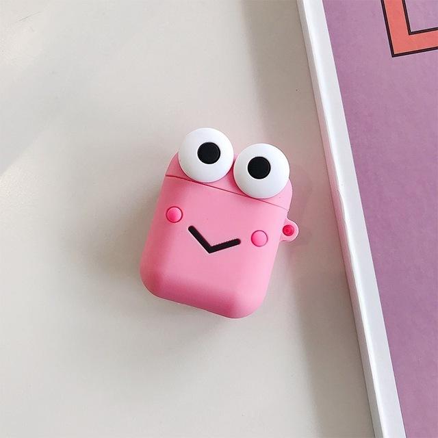 Cartoon Character Shock-Resistant Silicone Apple Airpods Case