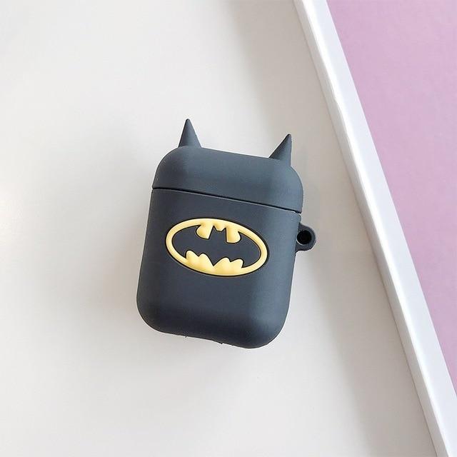 Cartoon Character Shock-Resistant Silicone Apple Airpods Case